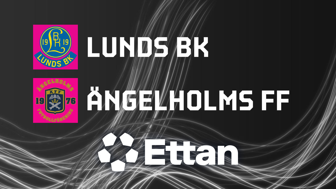 Lund vs Ängelholm poster