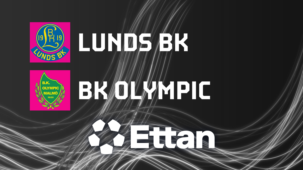 Lund vs BK Olympic poster