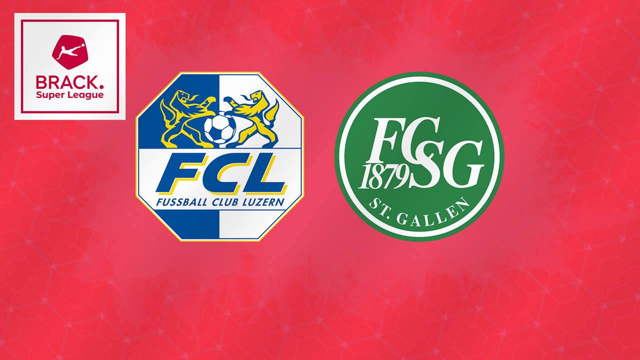 Luzern vs St. Gallen poster