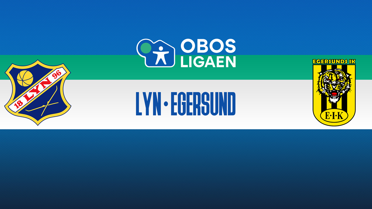 Lyn vs Egersund poster