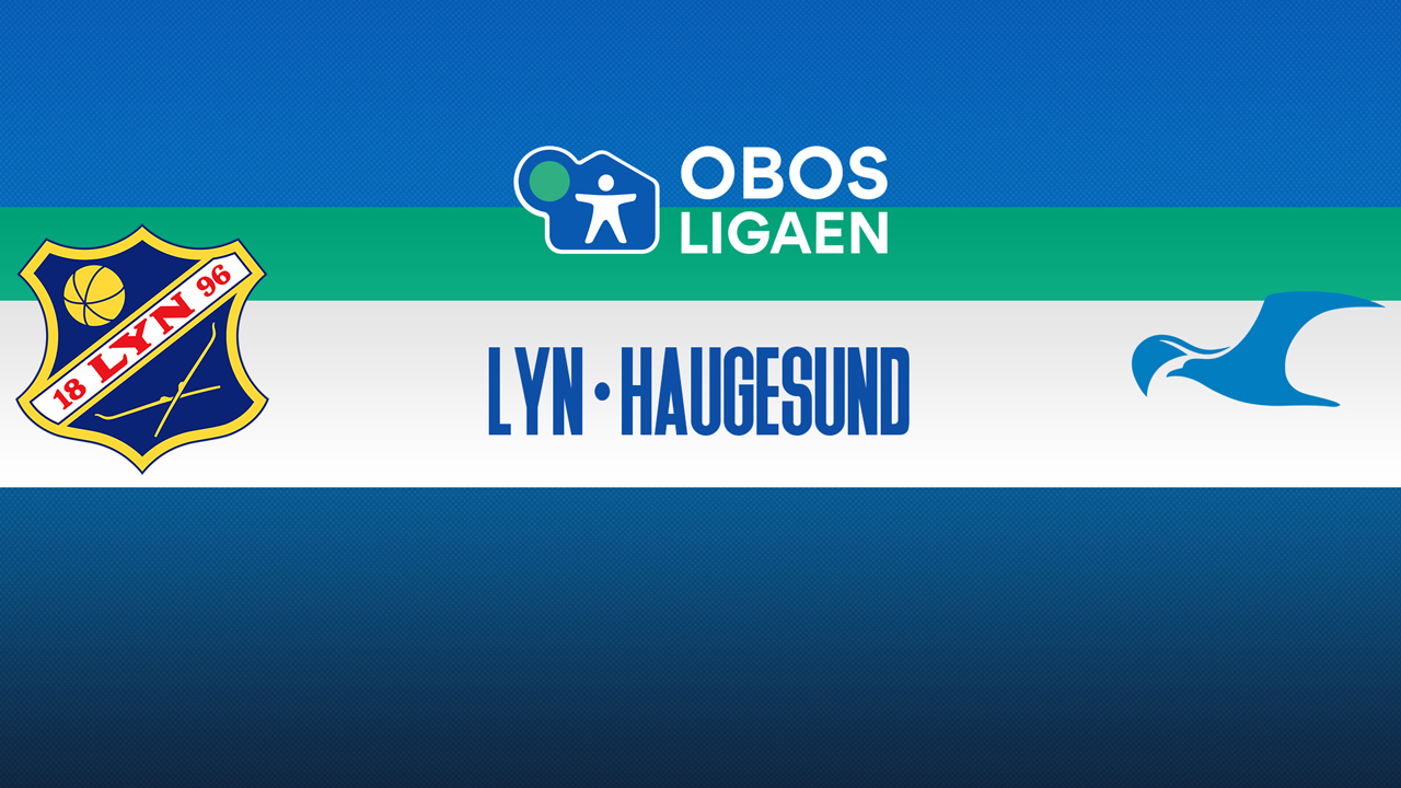 Lyn vs Haugesund poster