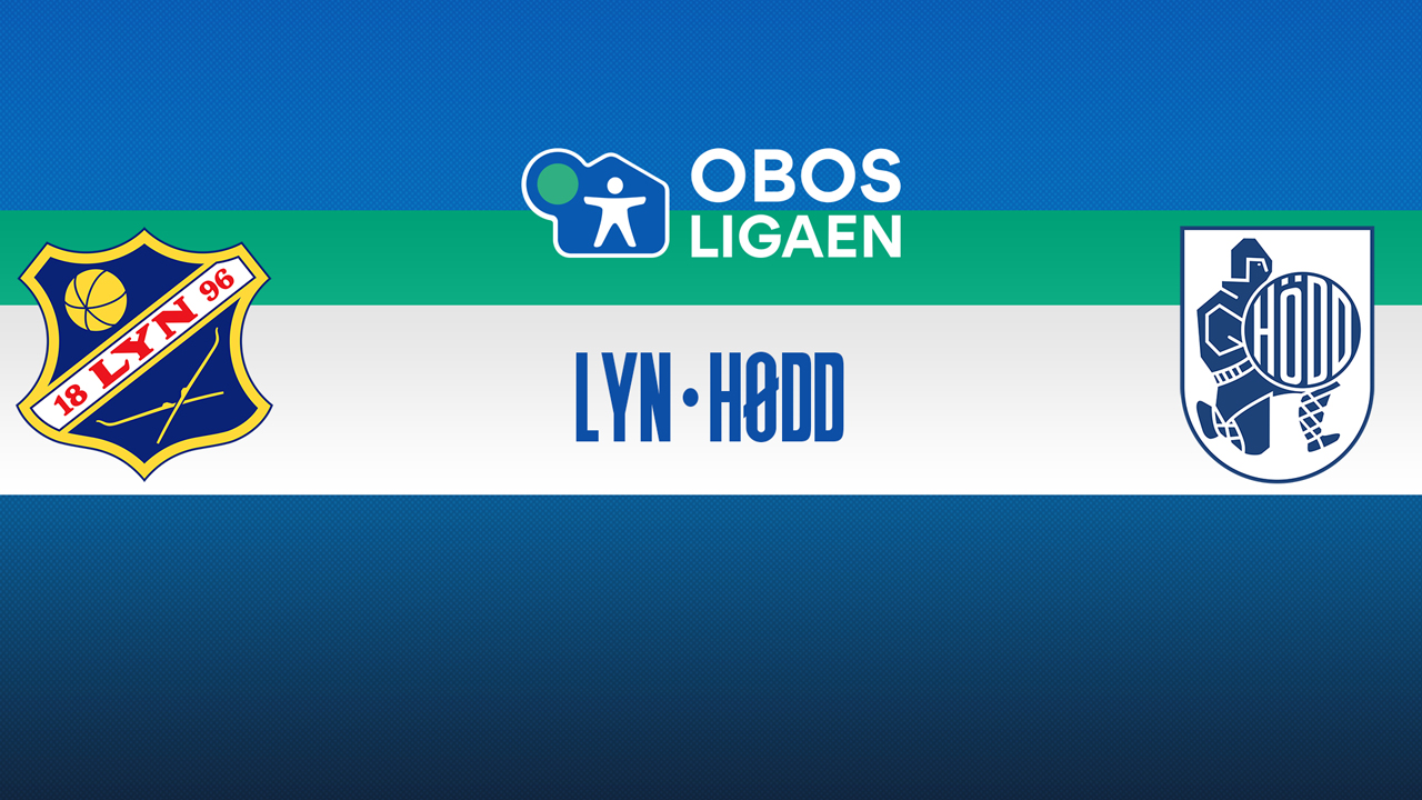 Lyn vs Hødd poster