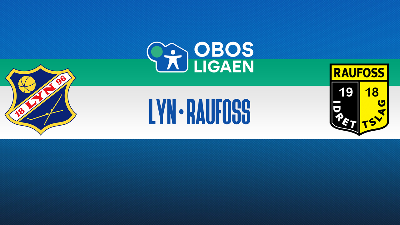 Lyn vs Raufoss poster