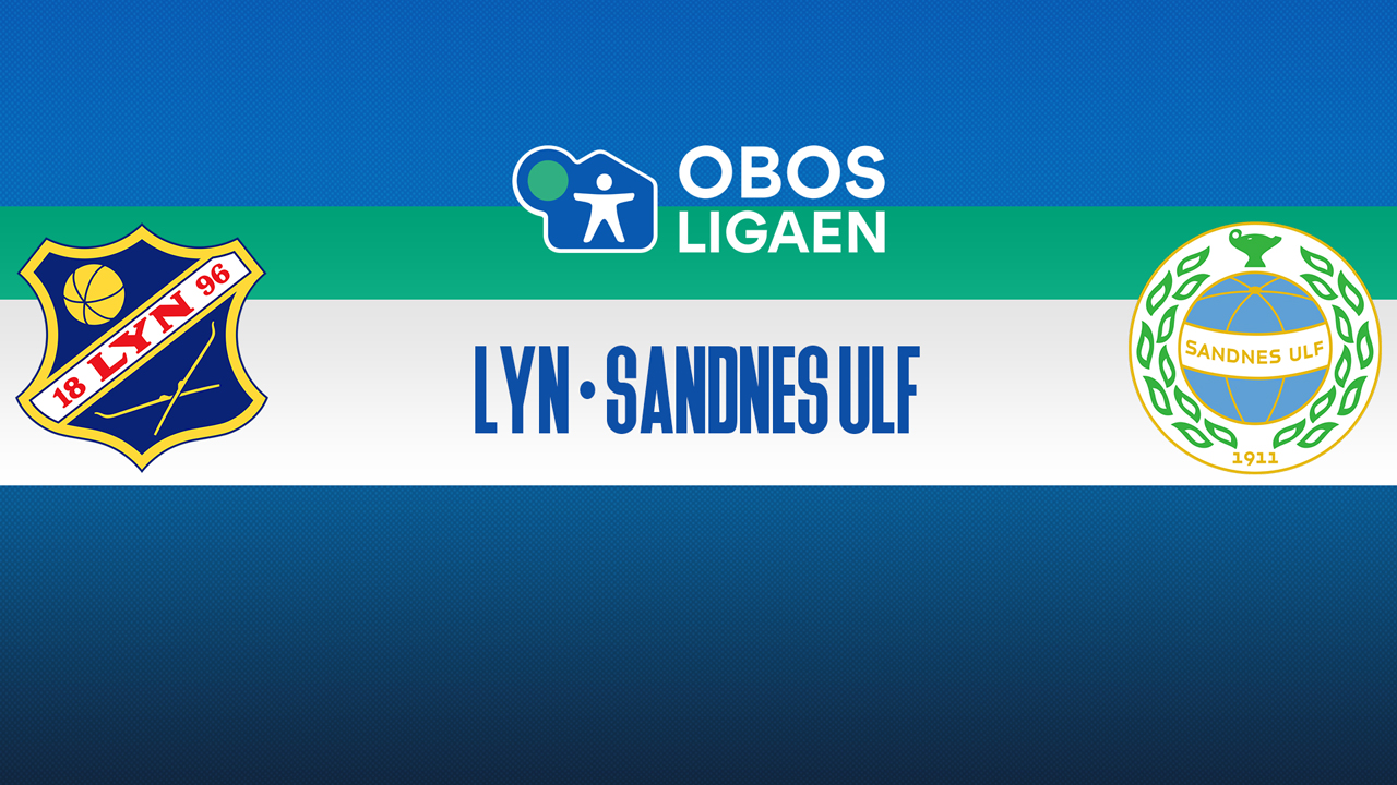 Lyn vs Sandnes Ulf poster