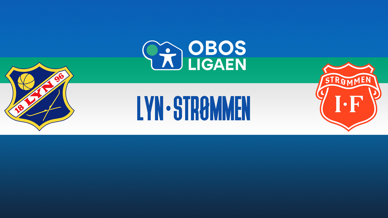 Lyn vs Strømmen poster