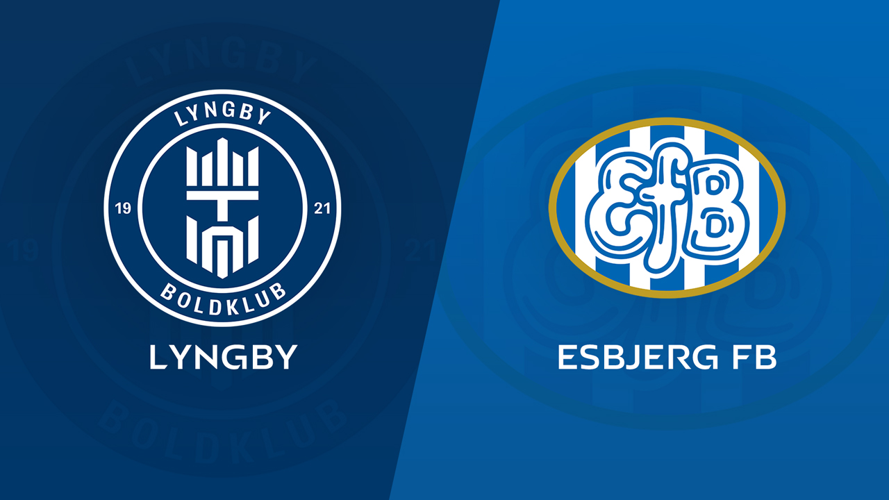 Lyngby vs Esbjerg poster