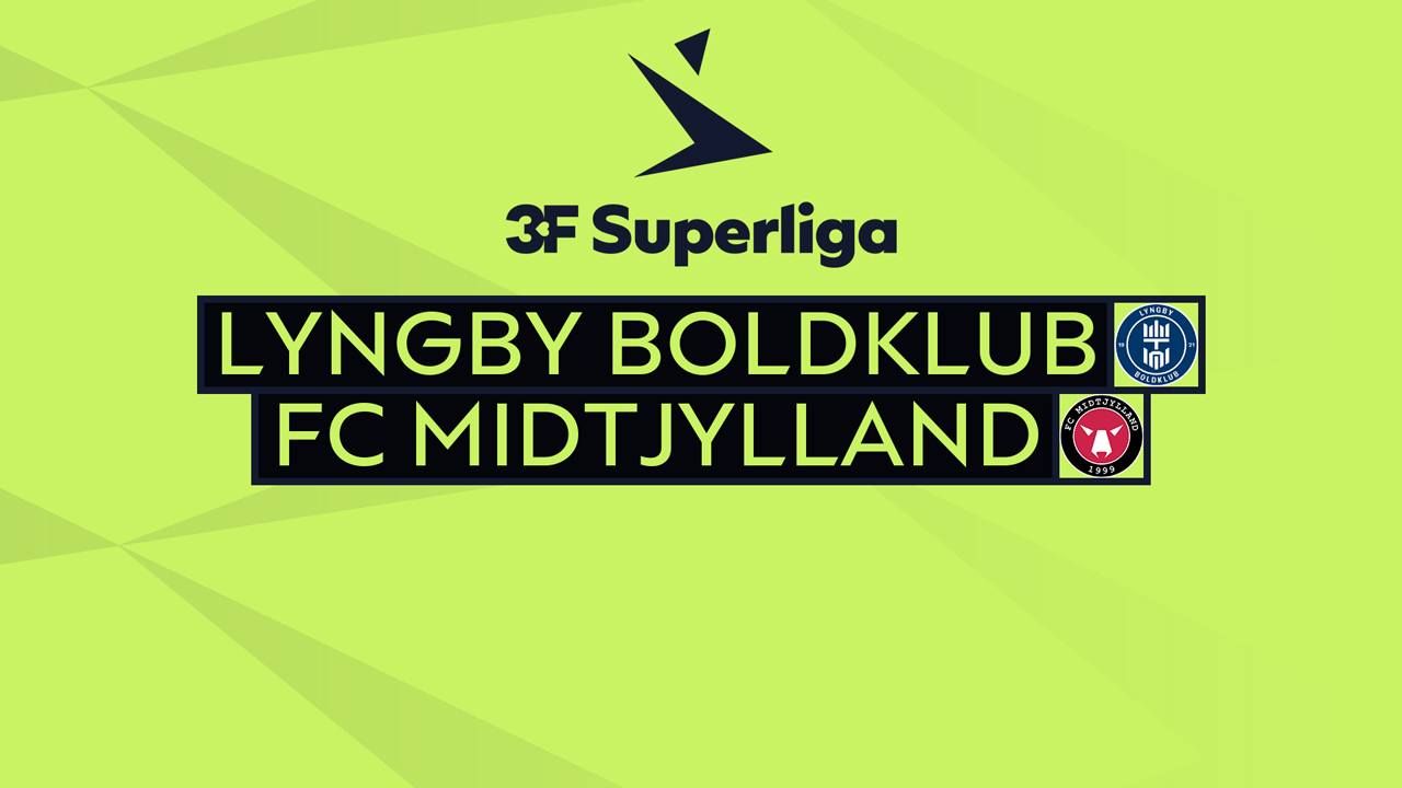Lyngby vs FC Midtjylland poster