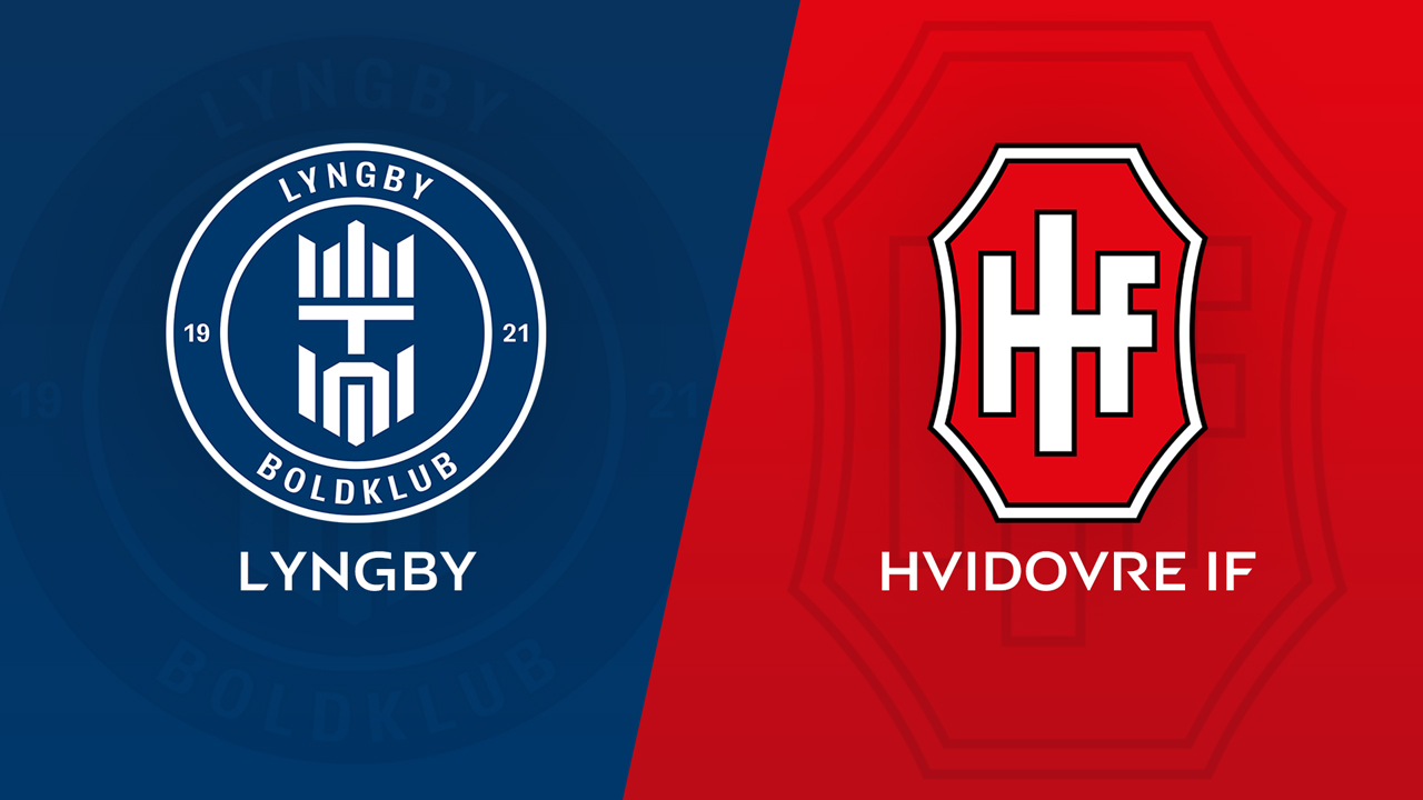 Lyngby vs Hvidovre IF poster