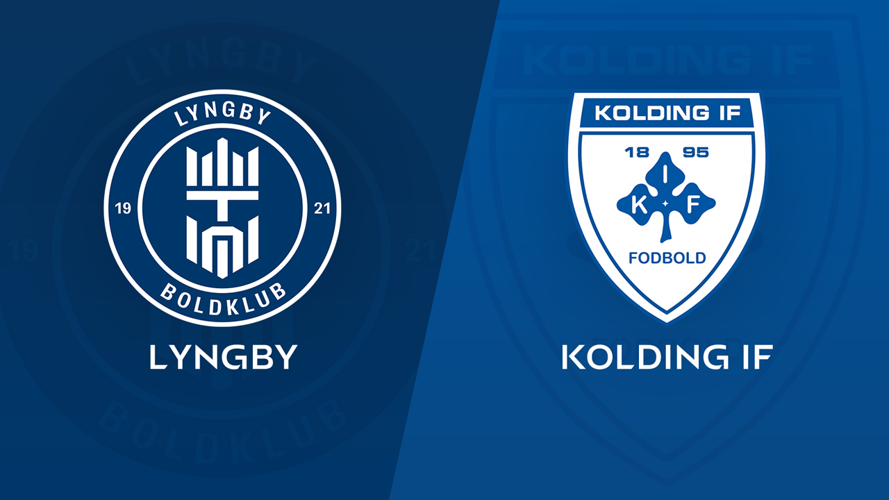 Lyngby vs Kolding IF poster