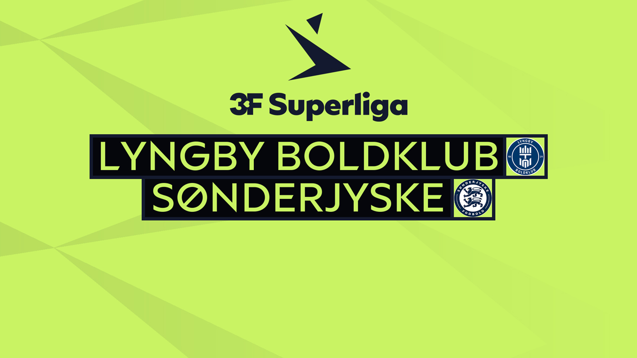 Lyngby vs Sønderjyske poster