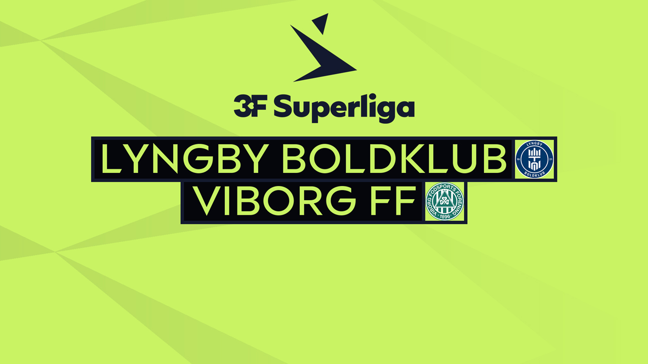 Lyngby vs Viborg poster