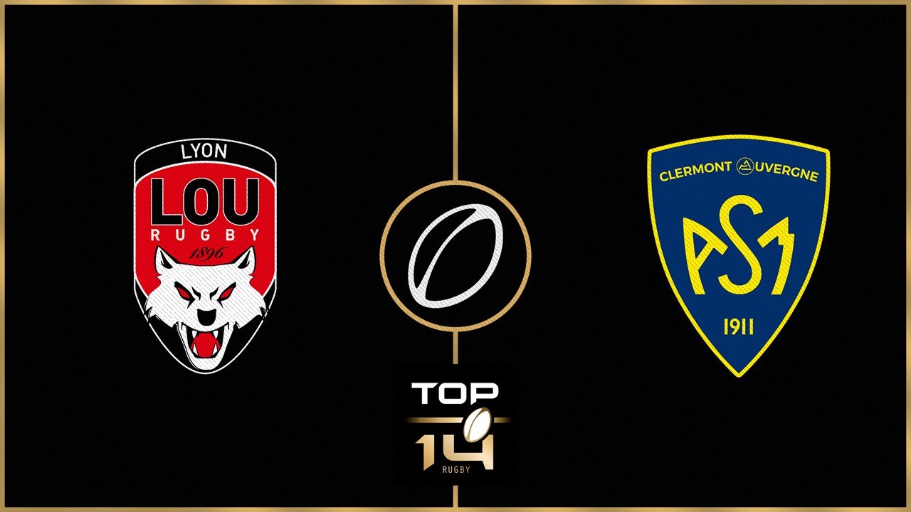Lyon OU vs ASM Clermont Auvergne poster