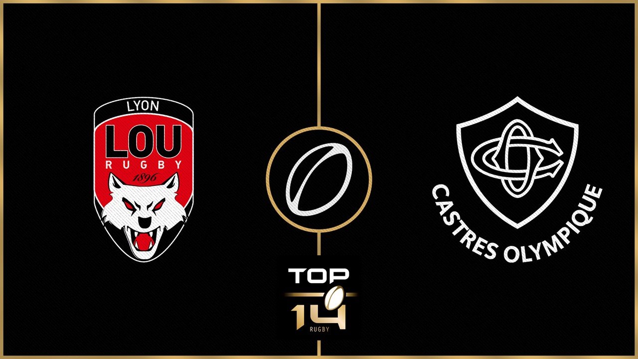 Lyon OU vs Castres Olympique poster