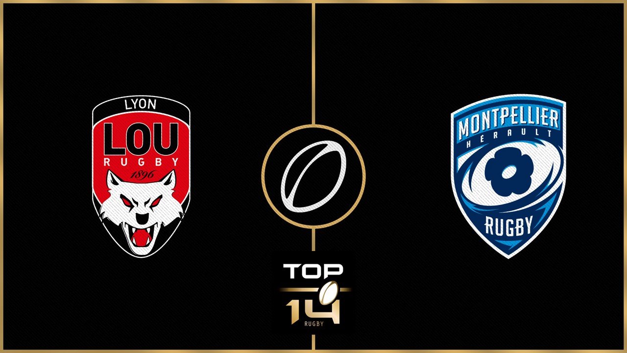 Lyon OU vs Montpellier Hérault Rugby poster