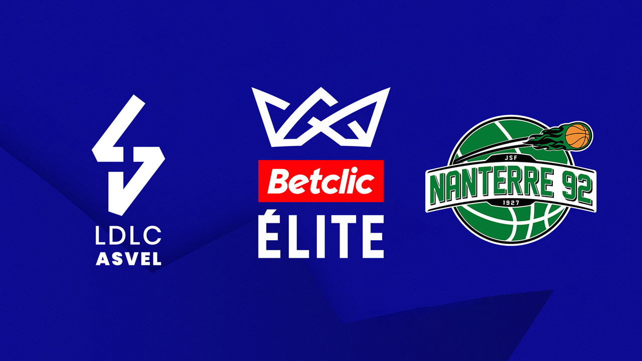 Lyon-Villeurbanne vs Nanterre poster