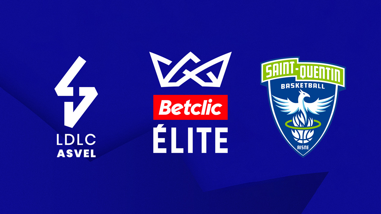 Lyon-Villeurbanne vs Saint-Quentin Basket-Ball poster