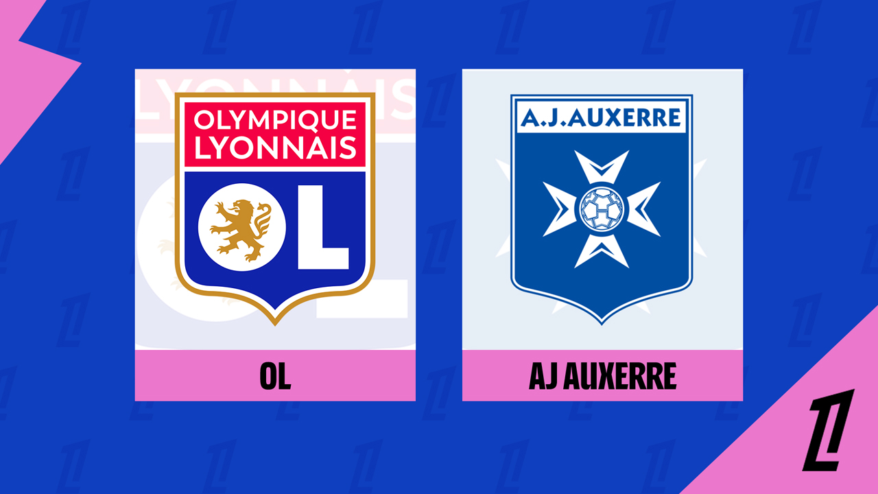 Lyon vs Auxerre poster