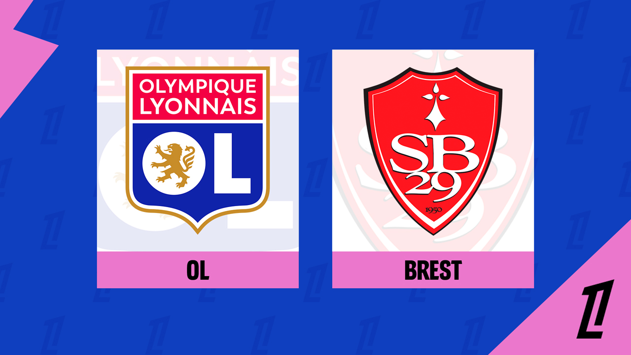 Lyon vs Brest poster
