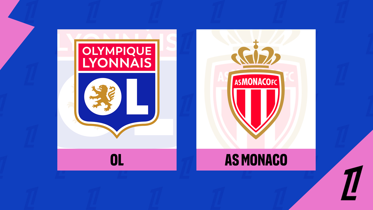 Lyon vs Monaco poster
