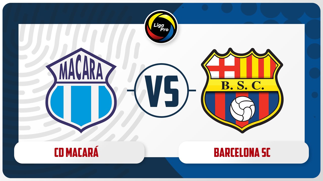 Macará vs Barcelona SC poster