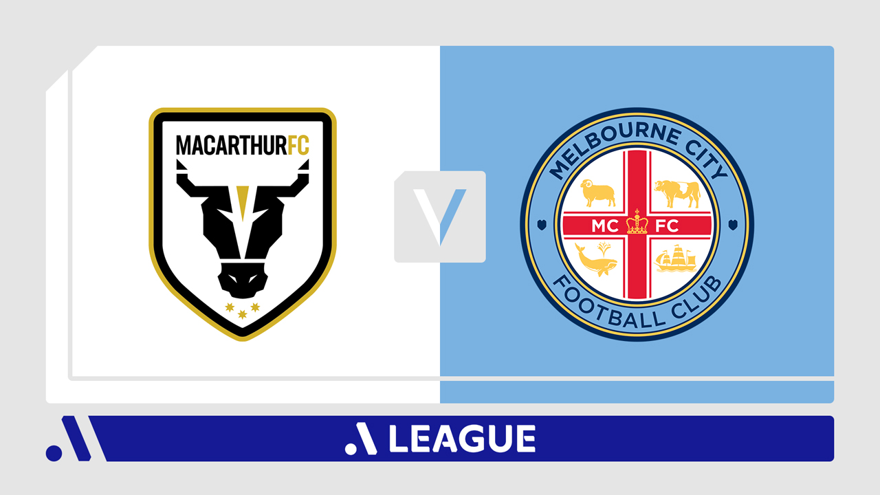 Macarthur FC vs Melbourne City poster