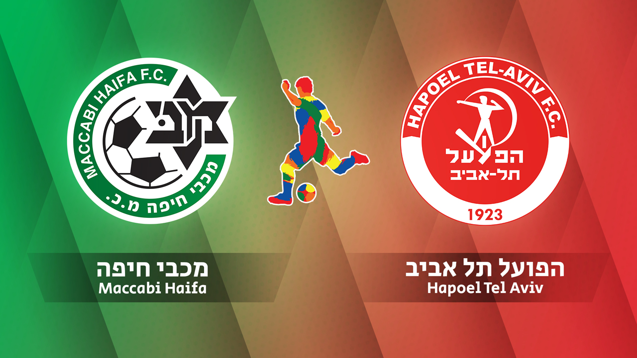 Maccabi Haifa vs Hapoel Tel-Aviv poster