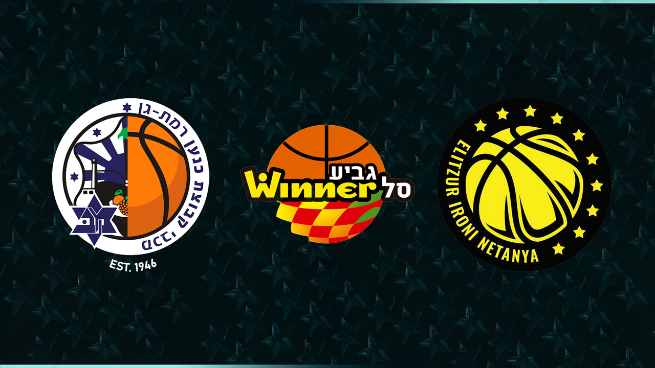 Maccabi Ironi Ramat Gan vs Elitzur Netanya B.C. poster