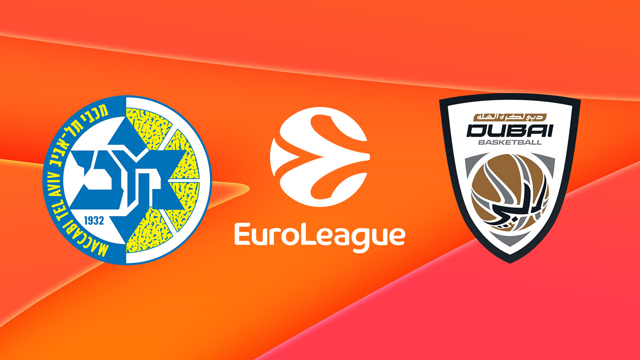Maccabi Tel Aviv BC vs Dubai Basketball poster