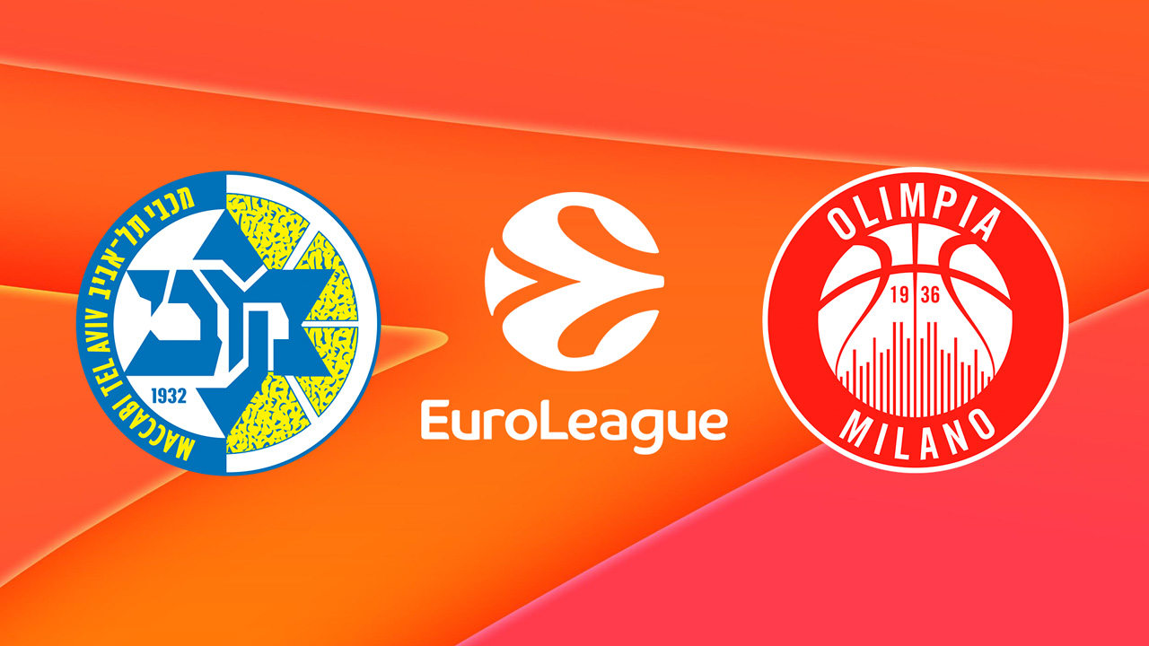 Maccabi Tel Aviv BC vs Olimpia Milano poster