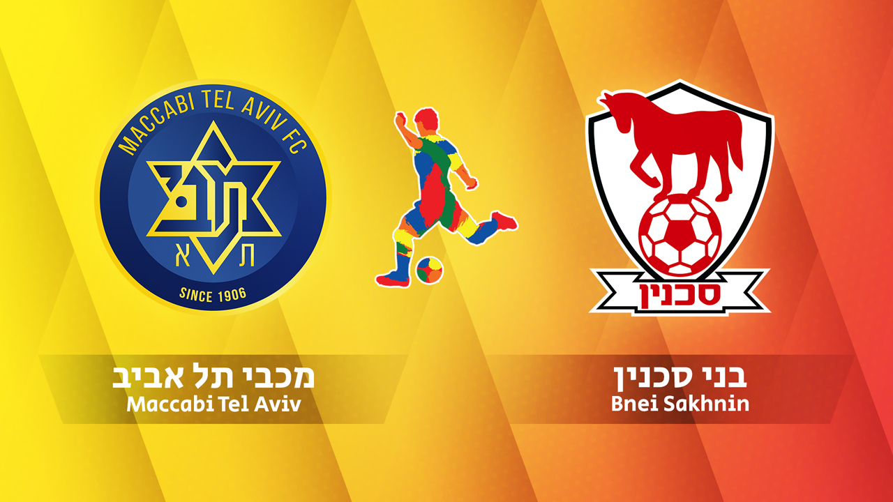 Maccabi Tel Aviv vs Bnei Sakhnin poster