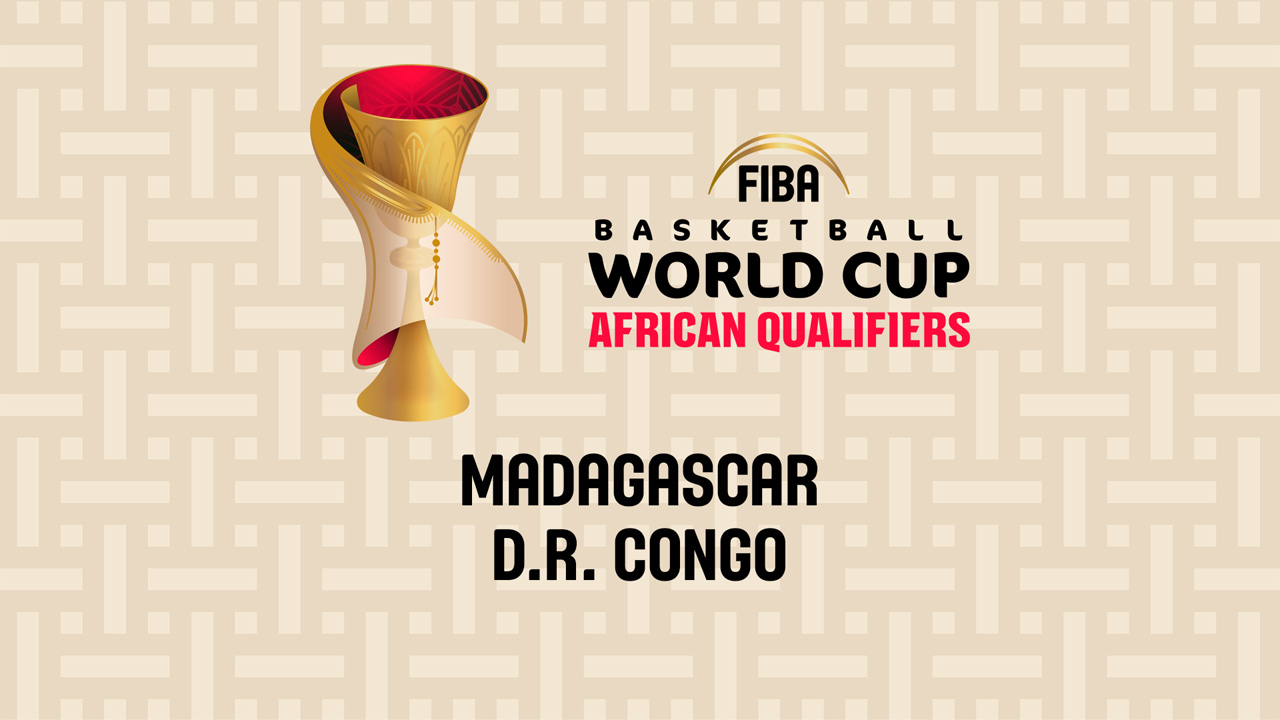 Madagascar Basketball vs D.R. Congo Basketball poster