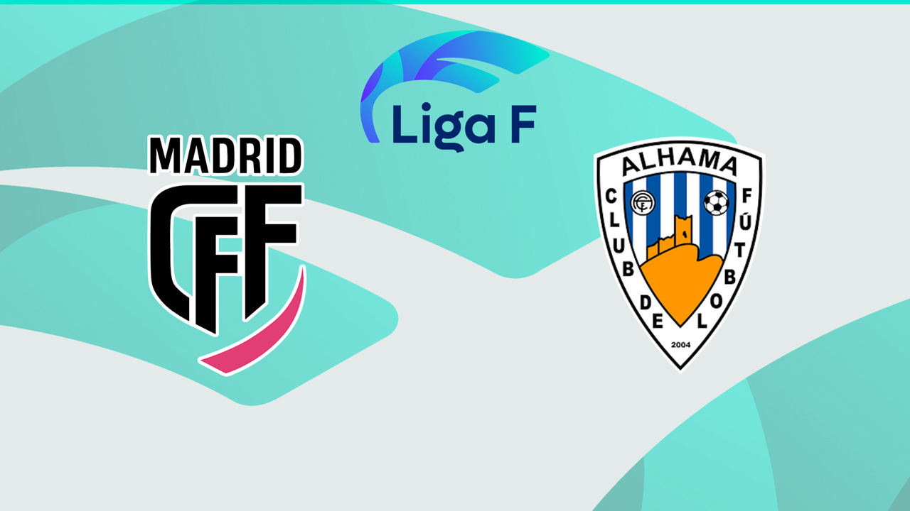 Madrid CFF vs Alhama poster