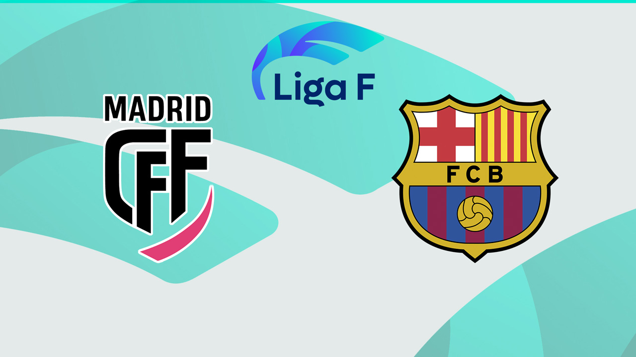Madrid CFF vs Barcelona Femení poster