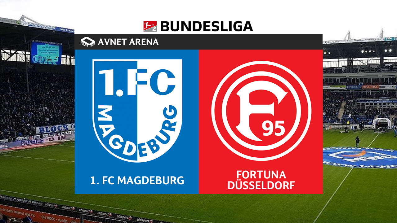Magdeburg vs Fortuna Düsseldorf poster