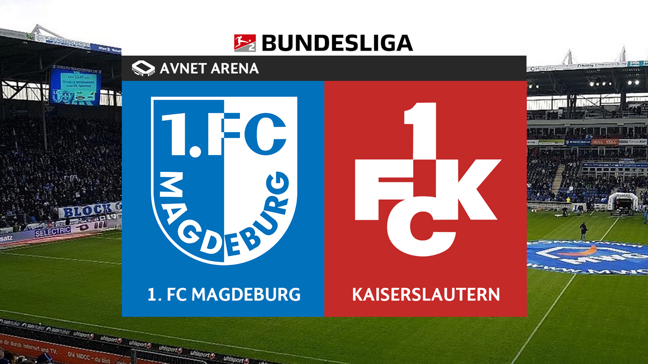 Magdeburg vs Kaiserslautern poster