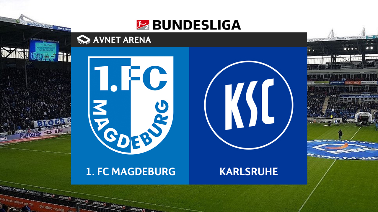 Magdeburg vs Karlsruhe poster