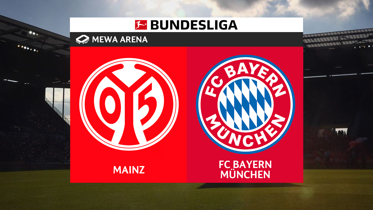 Mainz vs Bayern Munich poster