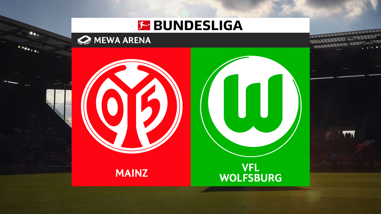 Mainz vs Wolfsburg poster