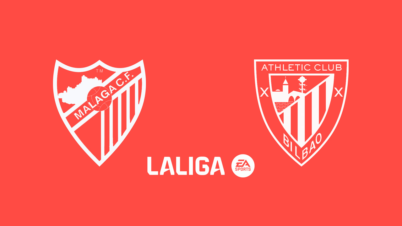 Málaga vs Athletic Bilbao poster