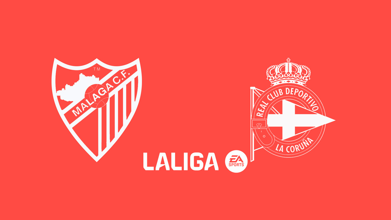 Málaga vs Deportivo de A Coruña poster