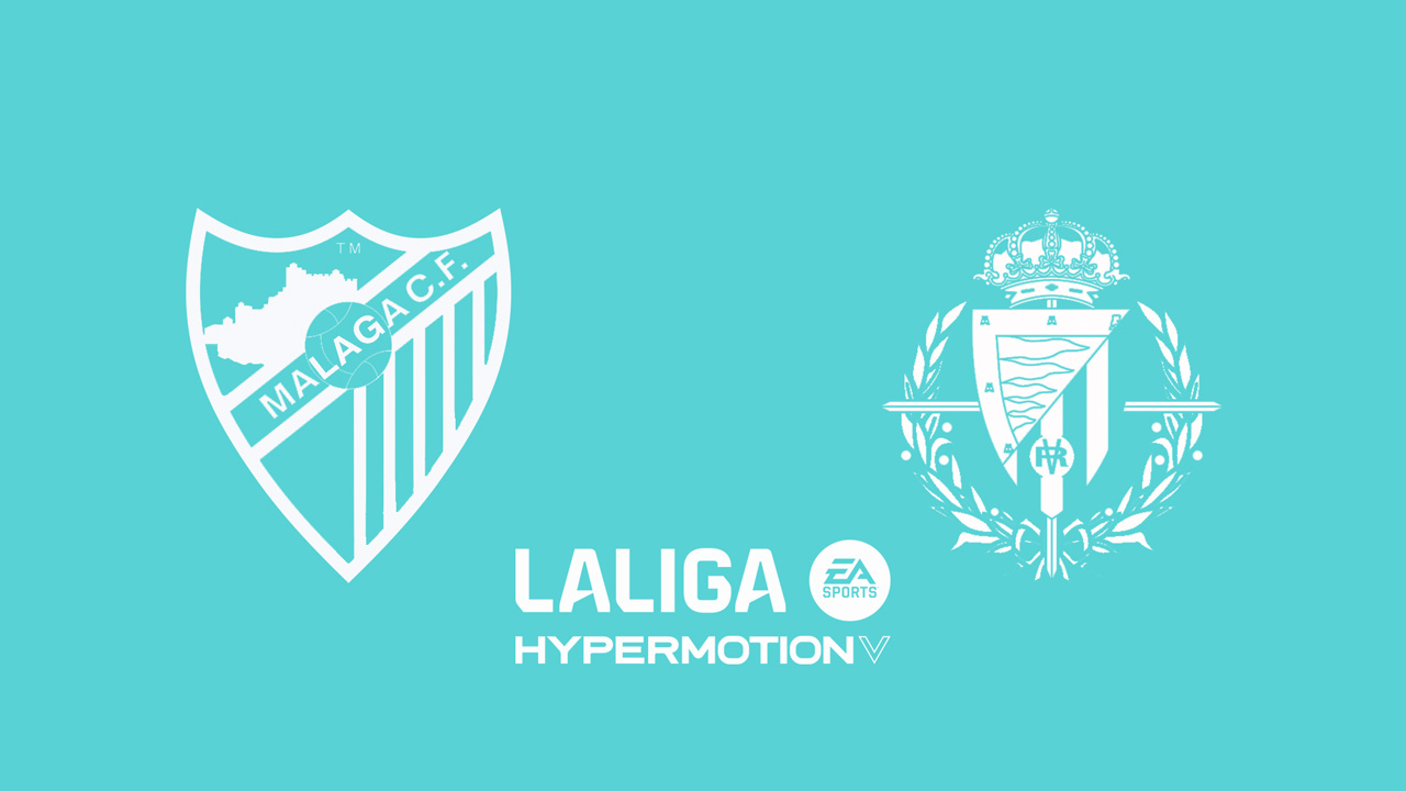 Málaga vs Real Valladolid poster