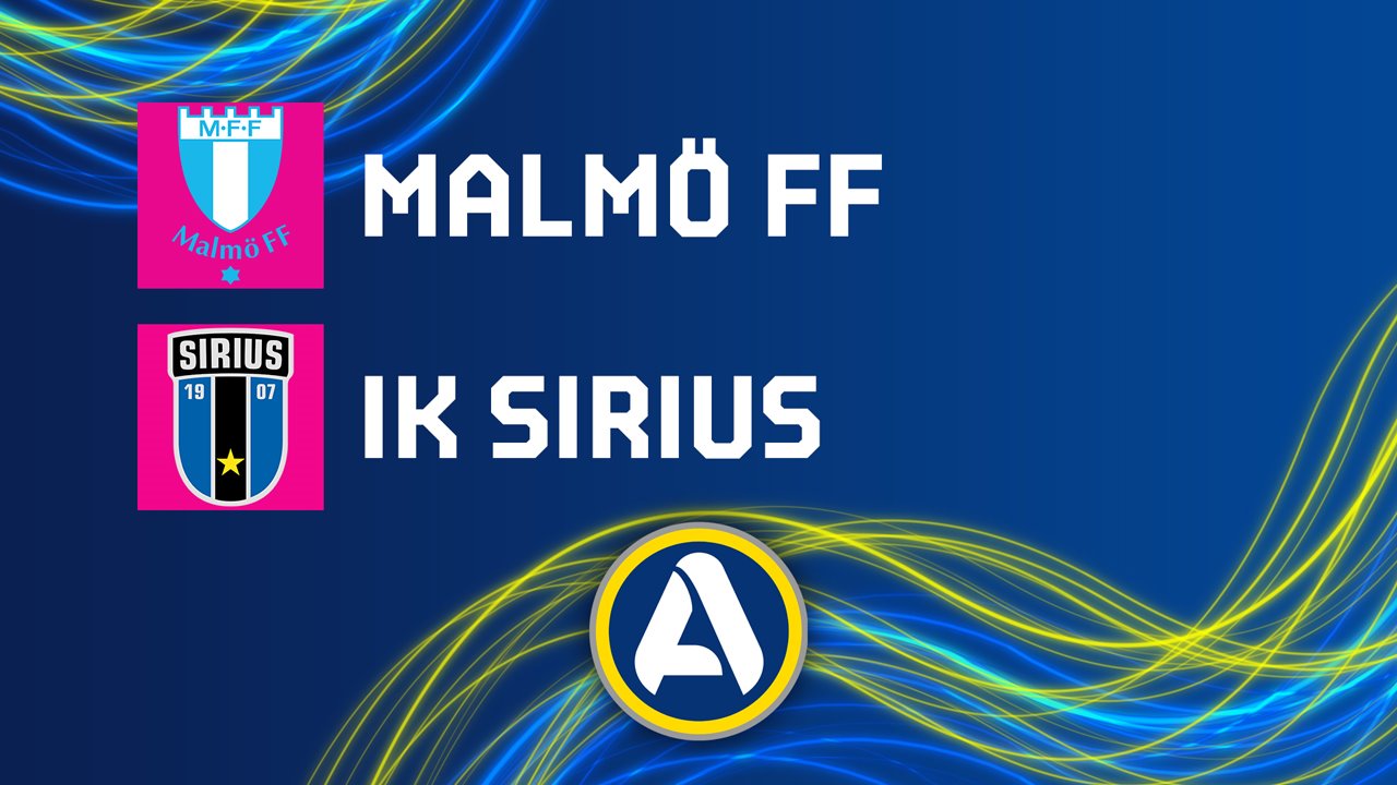 Malmo FF vs Sirius poster