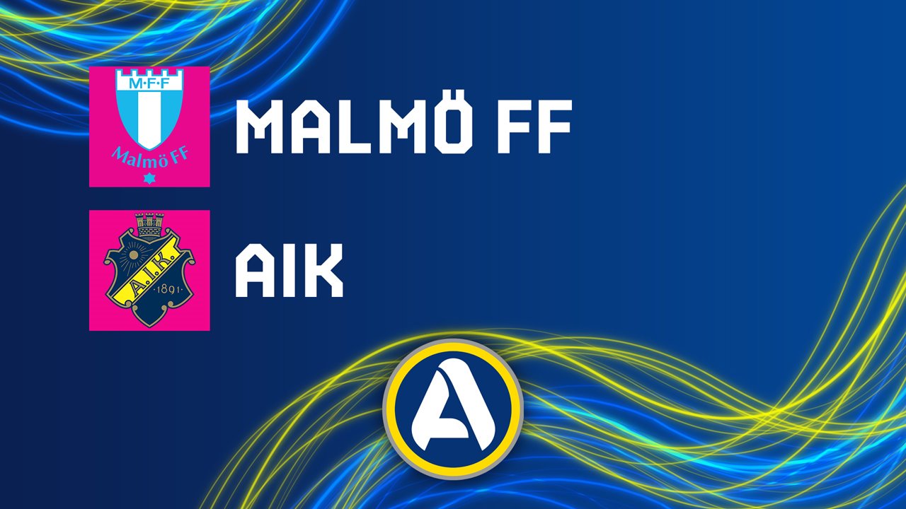 Malmö vs AIK poster