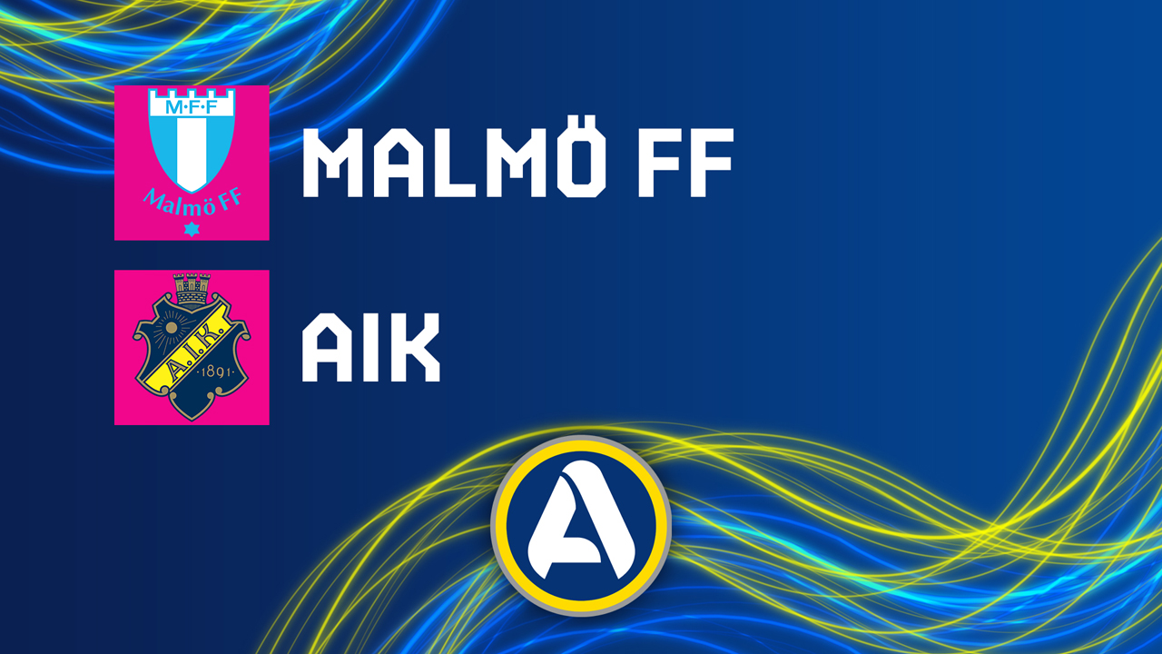 Malmö vs AIK poster