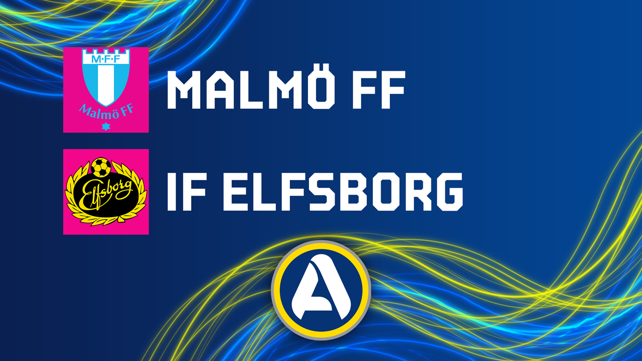 Malmö vs Elfsborg poster