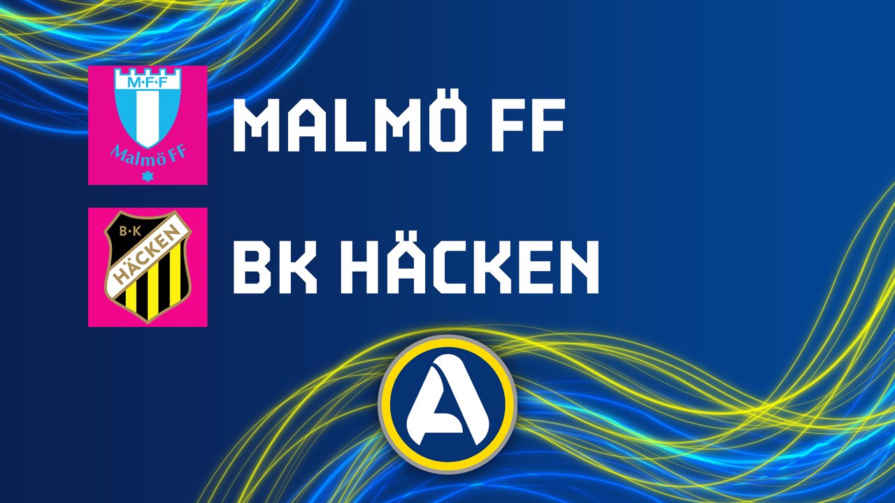 Malmö vs Häcken poster