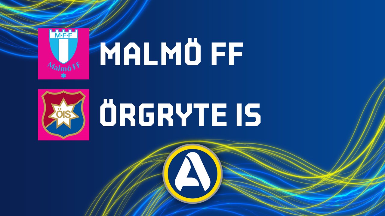 Malmö vs Örgryte poster