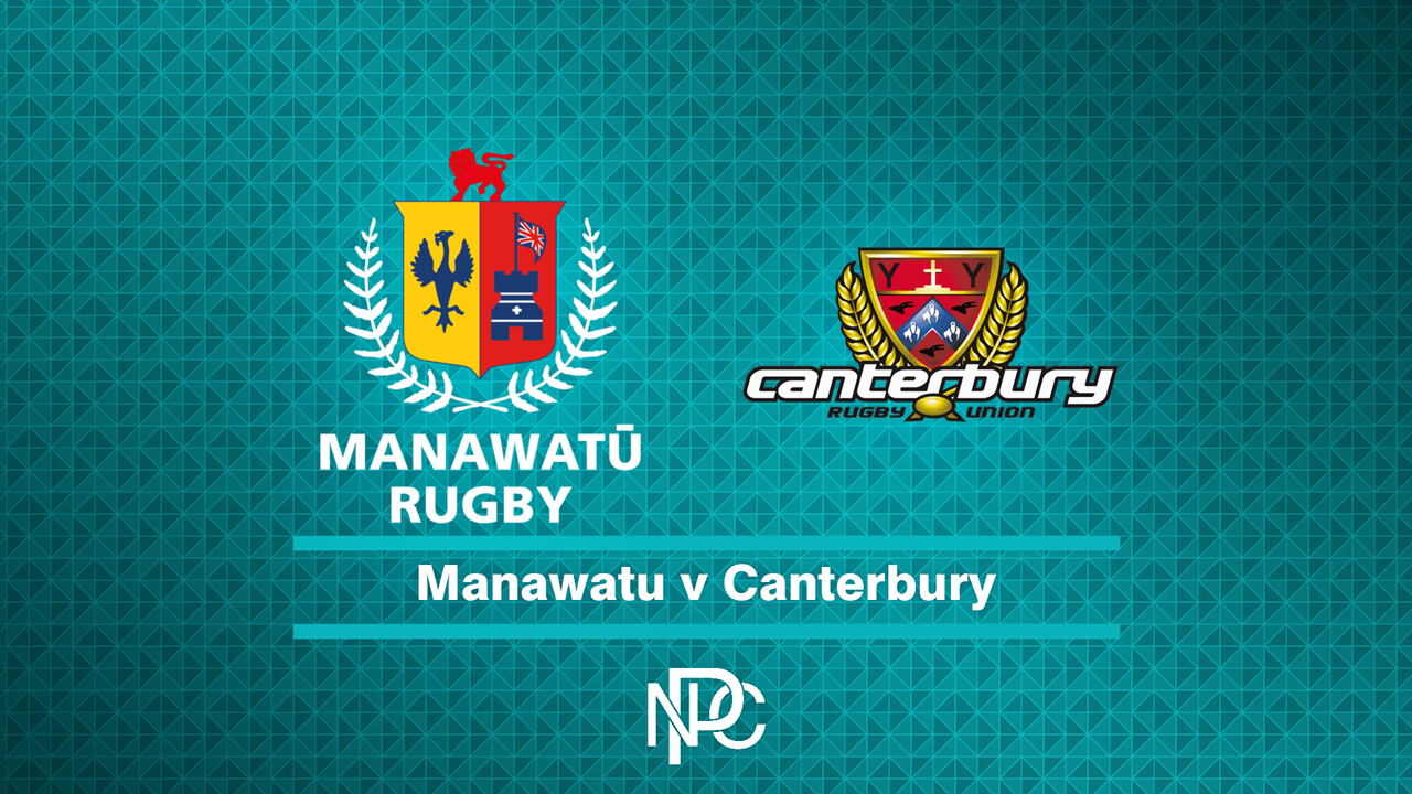 Manawatu vs Canterbury poster