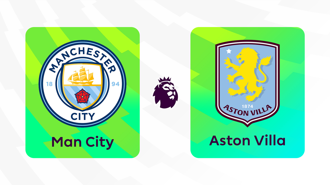 Manchester City vs Aston Villa poster
