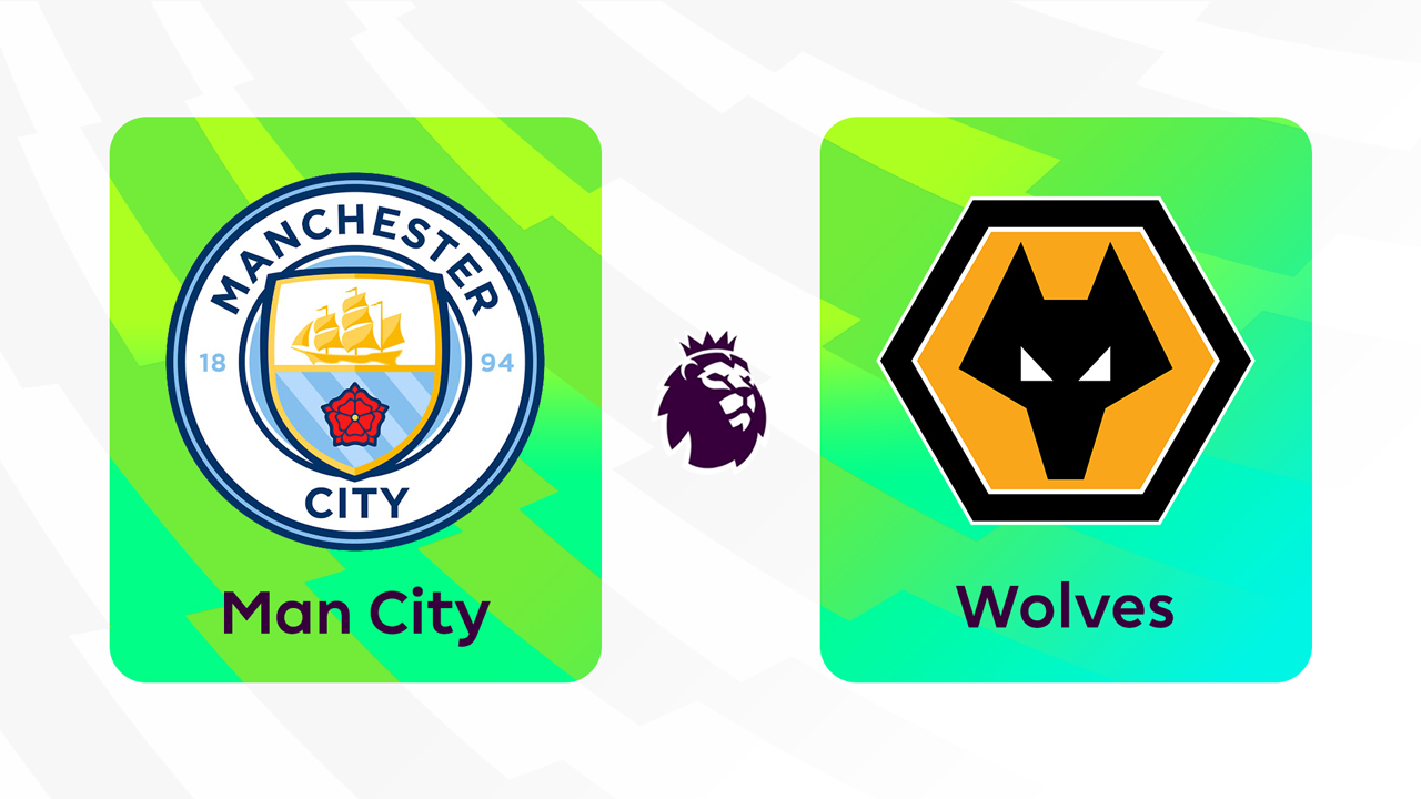 Manchester City vs Wolverhampton Wanderers poster